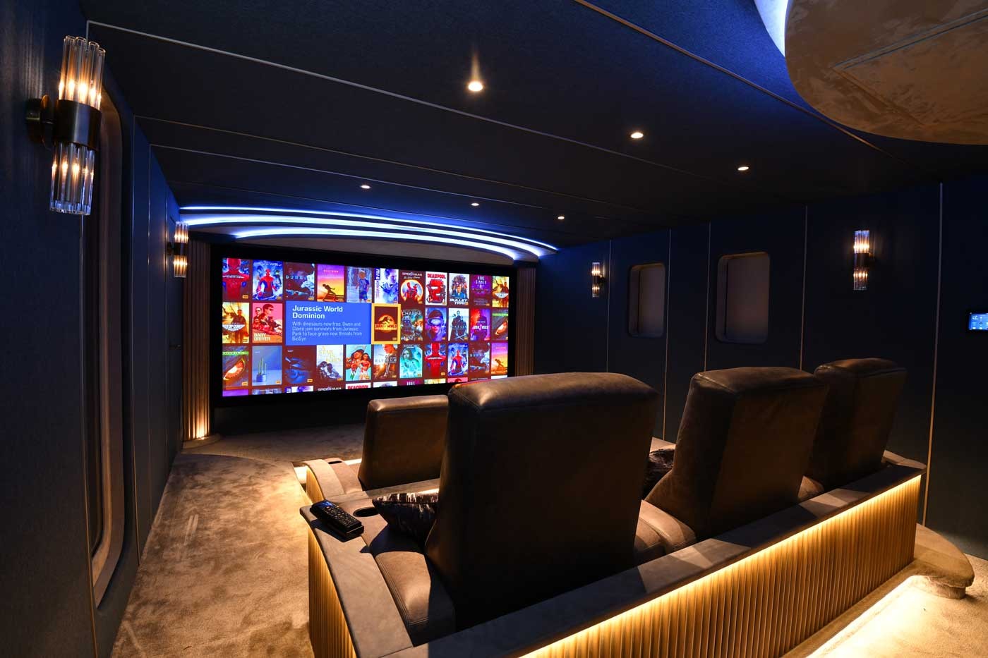 Cyberhomes SMARTcinema home cinema demo room