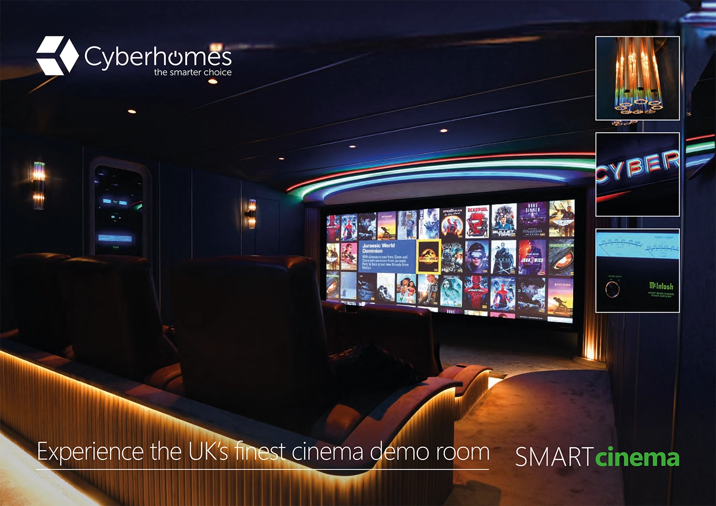 Download the Cyberhomes SMARTcinema demo room case study