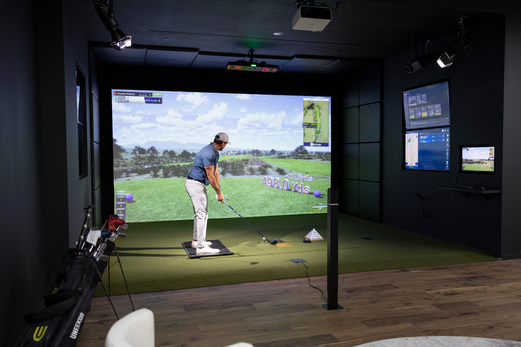 The Screen, Projector and Enclosure