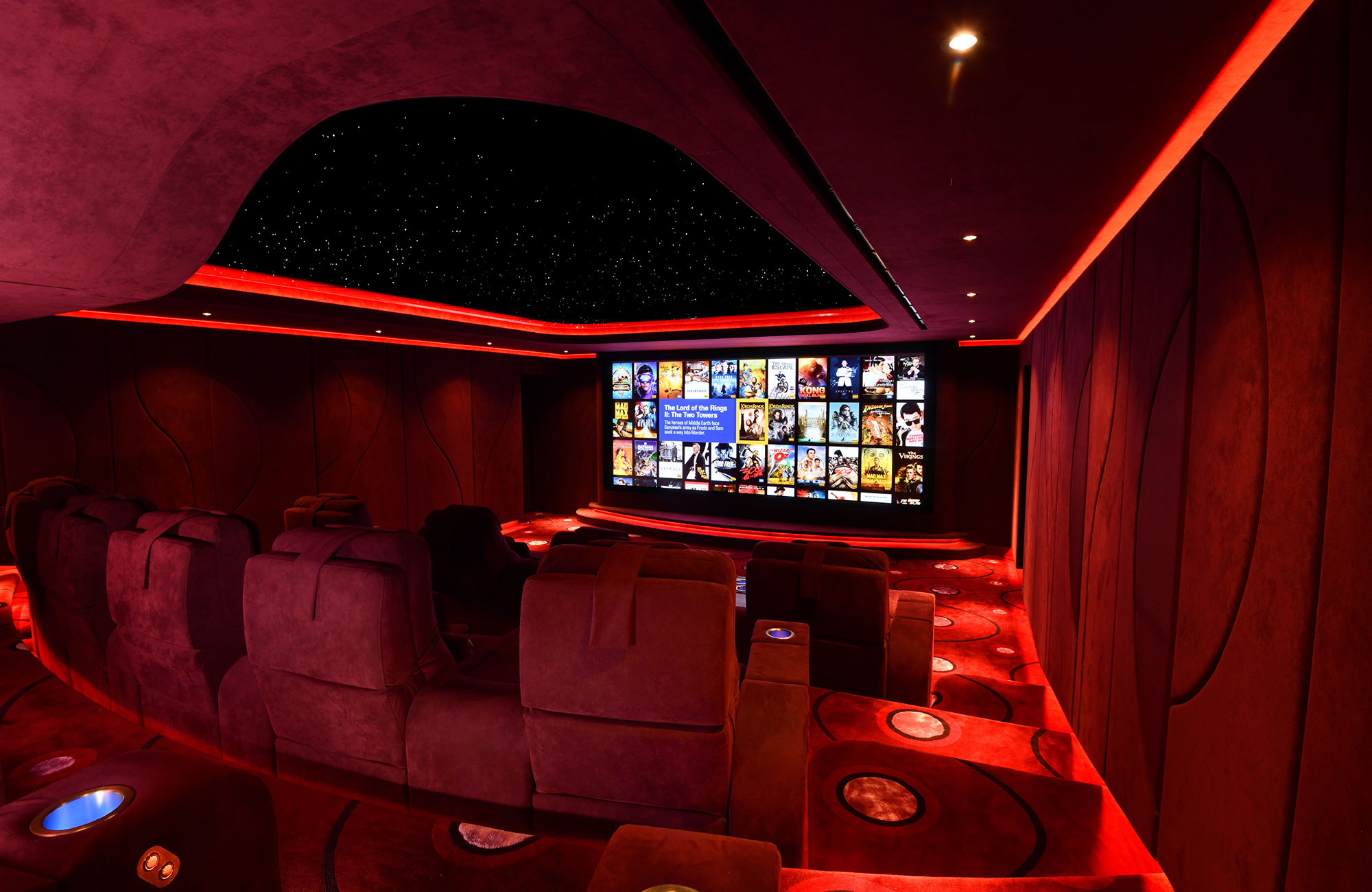 Designing the Ultimate Bespoke Home Cinema Experience Cinema View Image