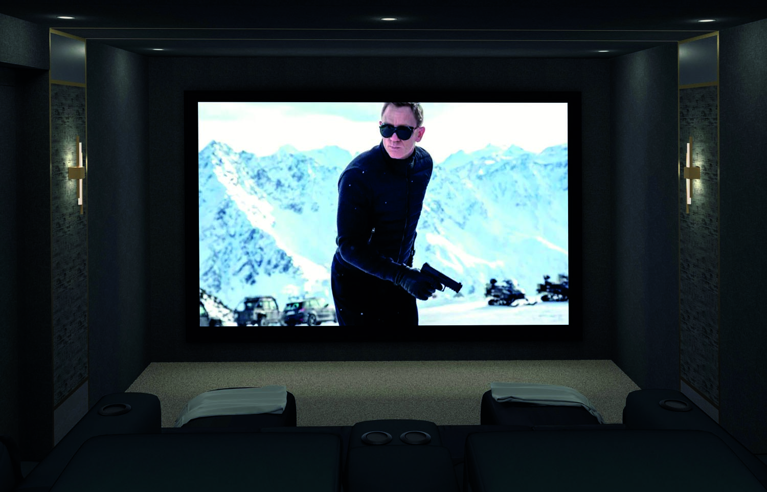 3D renders allowed the room design to be viewed from any angle before any construction began